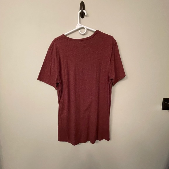 PacSun Mens L Large Casual Tee Shirt Burnt Brown/Orange - Picture 3 of 3